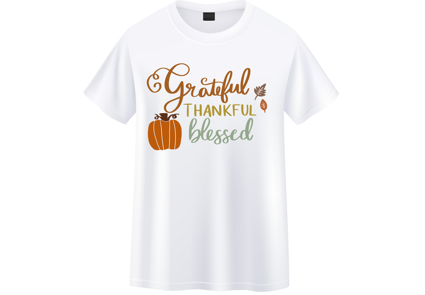 'Grateful, Thankful, Blessed' tee