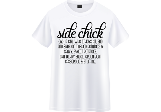 Side Chick tee