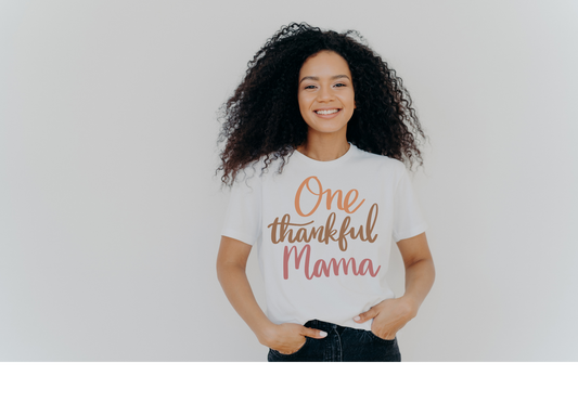 One Thankful Mama tee